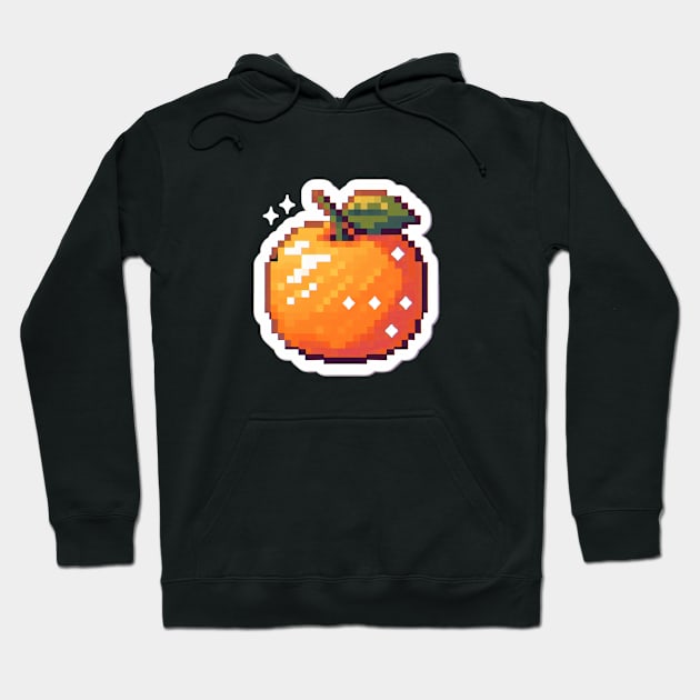 Orange Fruit Harvest Field Product Since Vintage Food Hoodie by Flowering Away